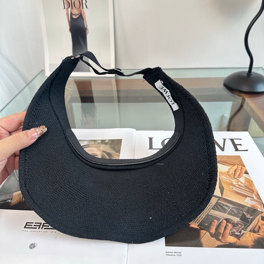 Loewe black woven sun hat - Picture 6 of 8